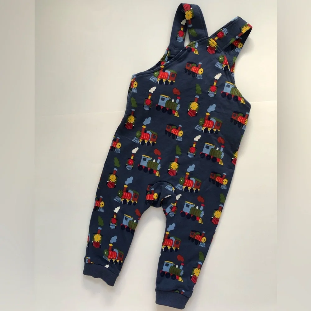NWOT Mini Boden Jersey overalls